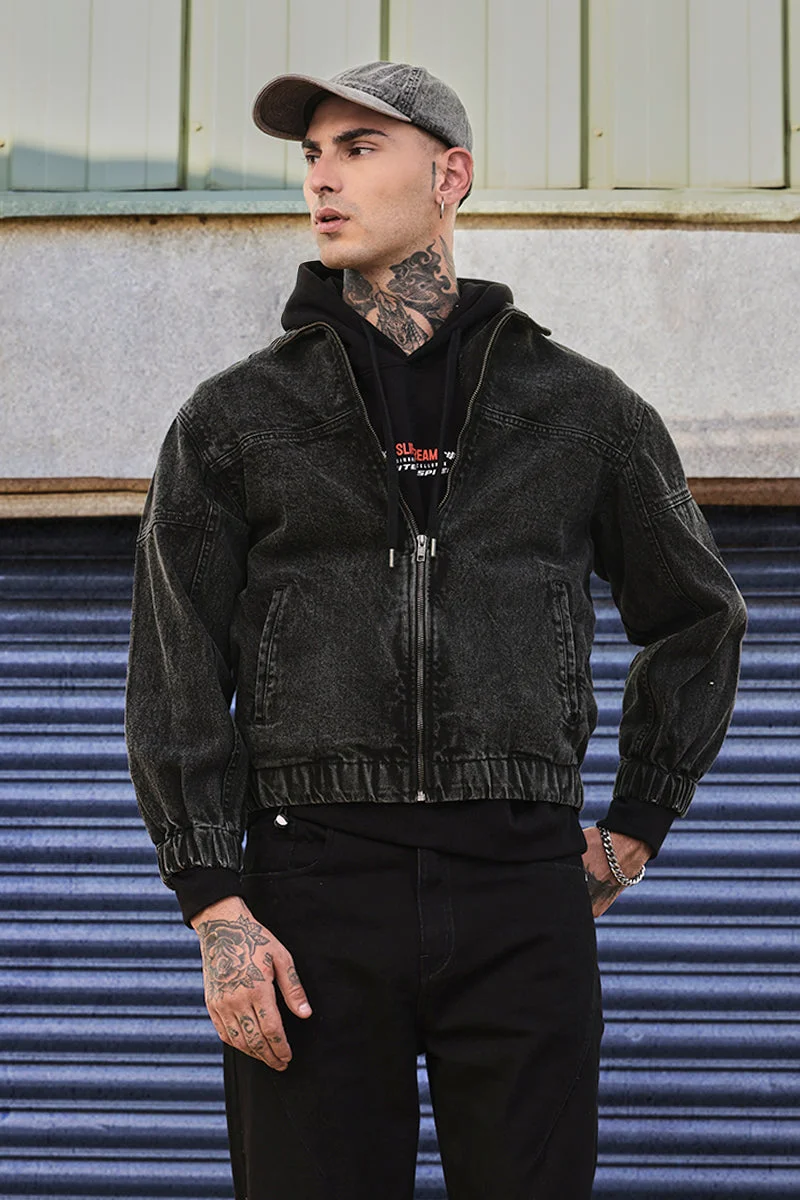 سنيتش GRIND Street Utility Denim Jacket